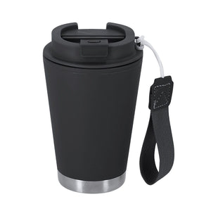 Bicchiere Termico Acuma nero - personalizzabile con logo
