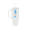 Bicchiere termico antigoccia Cruiser in rAcciaio RCS 480ml bianco - personalizzabile con logo