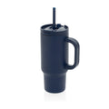 Bicchiere termico antigoccia Cruiser in rAcciaio RCS 480ml blu navy - personalizzabile con logo