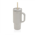 Bicchiere termico antigoccia Cruiser in rAcciaio RCS 480ml grigio - personalizzabile con logo