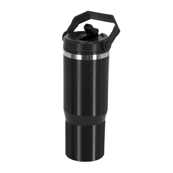 Bicchiere Termico Bastien nero - personalizzabile con logo