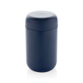 Bicchiere termico BREW in acciaio riciclato certifico RCS blu - personalizzabile con logo