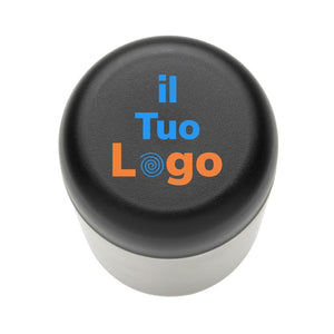 Bicchiere termico BREW in acciaio riciclato certifico RCS - personalizzabile con logo