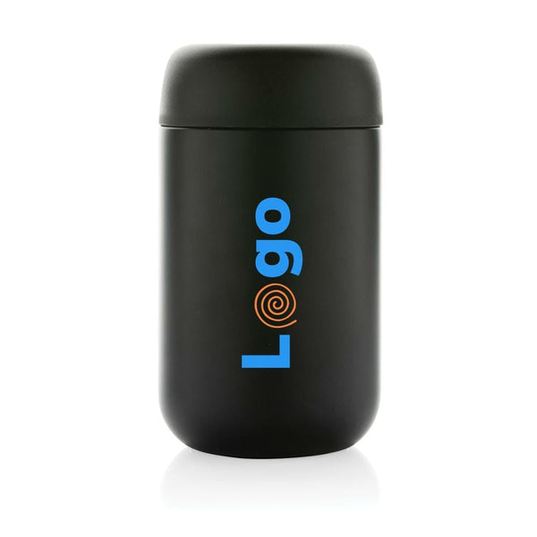Bicchiere termico BREW in acciaio riciclato certifico RCS - personalizzabile con logo