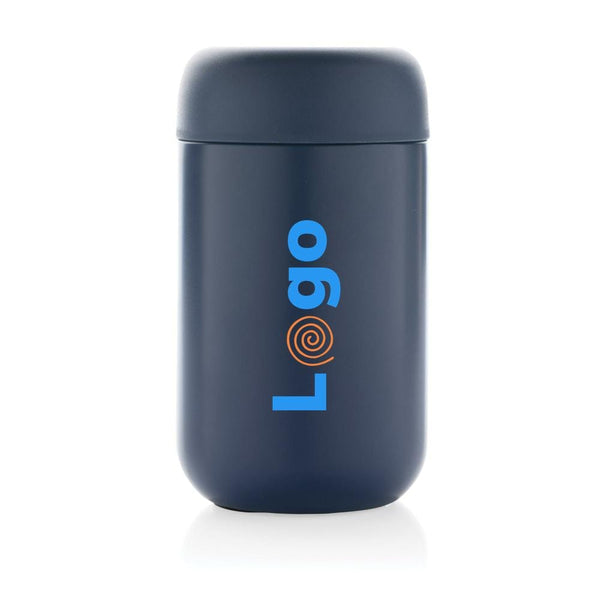Bicchiere termico BREW in acciaio riciclato certifico RCS - personalizzabile con logo