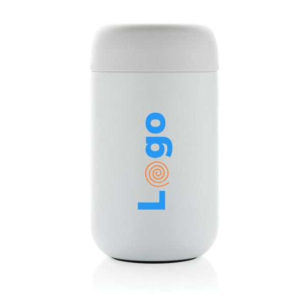Bicchiere termico BREW in acciaio riciclato certifico RCS - personalizzabile con logo