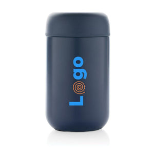 Bicchiere termico BREW in acciaio riciclato certifico RCS - personalizzabile con logo