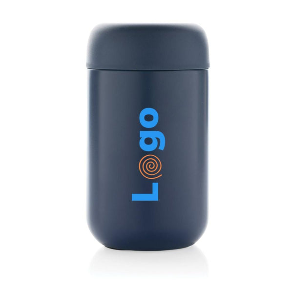 Bicchiere termico BREW in acciaio riciclato certifico RCS - personalizzabile con logo