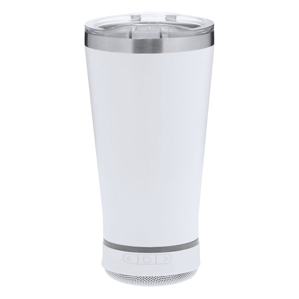 Bicchiere Termico Cassa Tandix bianco - personalizzabile con logo