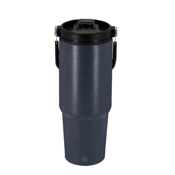 Bicchiere Termico Chalmer blu navy - personalizzabile con logo