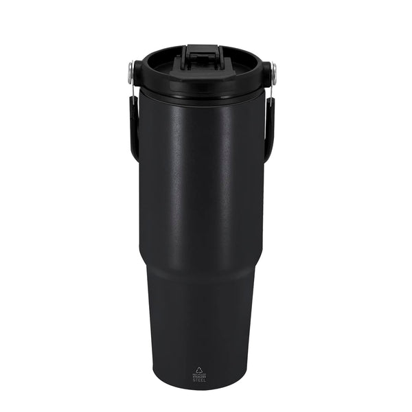 Bicchiere Termico Chalmer nero - personalizzabile con logo