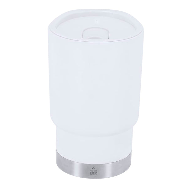 Bicchiere Termico Clancy bianco - personalizzabile con logo