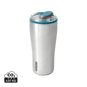 Bicchiere termico da viaggio Black+Blum 600ml azzurro - personalizzabile con logo