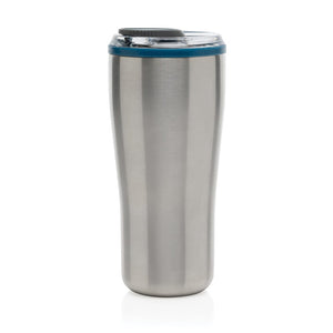 Bicchiere termico da viaggio Black+Blum 600ml azzurro - personalizzabile con logo
