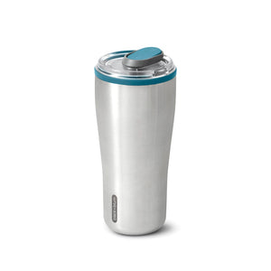 Bicchiere termico da viaggio Black+Blum 600ml azzurro - personalizzabile con logo