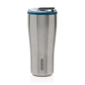 Bicchiere termico da viaggio Black+Blum 600ml azzurro - personalizzabile con logo