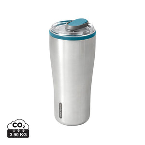 Bicchiere termico da viaggio Black+Blum 600ml azzurro - personalizzabile con logo