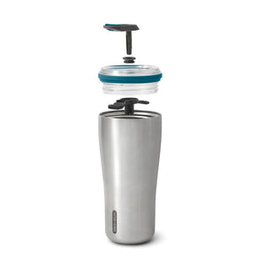 Bicchiere termico da viaggio Black+Blum 600ml - personalizzabile con logo
