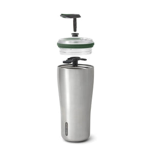 Bicchiere termico da viaggio Black+Blum 600ml - personalizzabile con logo