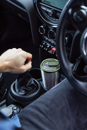 Bicchiere termico da viaggio Black+Blum 600ml - personalizzabile con logo