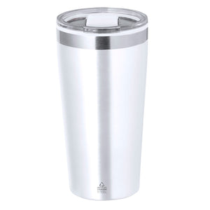 Bicchiere Termico Dione bianco - personalizzabile con logo