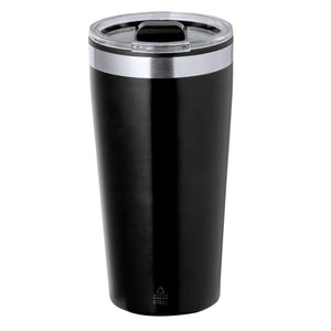 Bicchiere Termico Dione nero - personalizzabile con logo