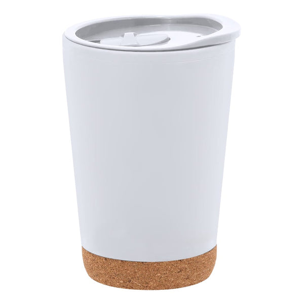 Bicchiere Termico Doyle bianco - personalizzabile con logo