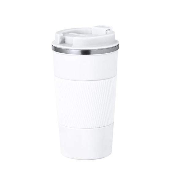Bicchiere Termico Drury bianco - personalizzabile con logo