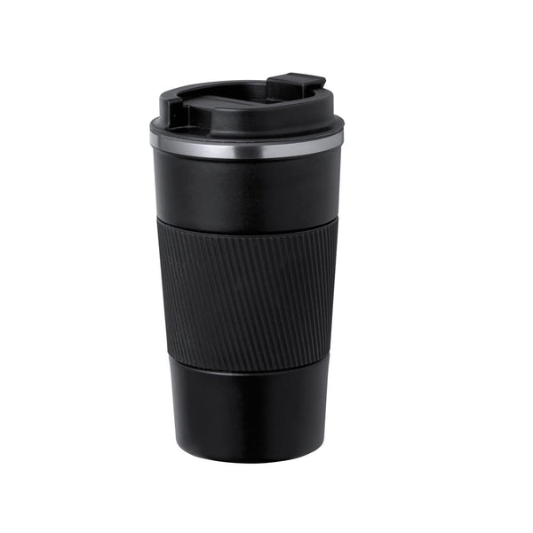 Bicchiere Termico Drury nero - personalizzabile con logo