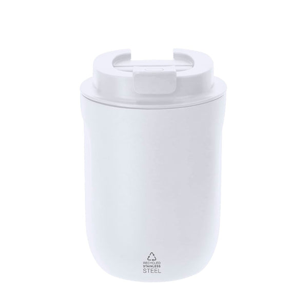 Bicchiere Termico Funcol bianco - personalizzabile con logo