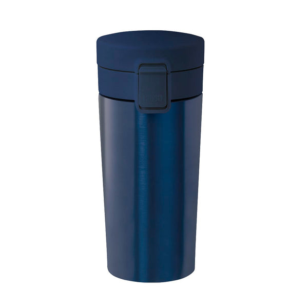 Bicchiere Termico Jorlens blu navy - personalizzabile con logo
