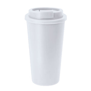 Bicchiere Termico Lexander bianco - personalizzabile con logo