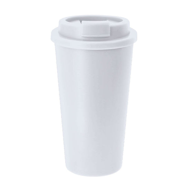 Bicchiere Termico Lexander bianco - personalizzabile con logo