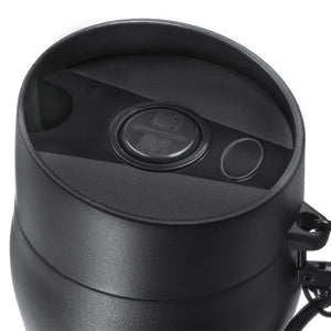 Bicchiere Termico Liran nero - personalizzabile con logo