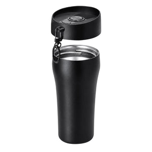 Bicchiere Termico Liran nero - personalizzabile con logo
