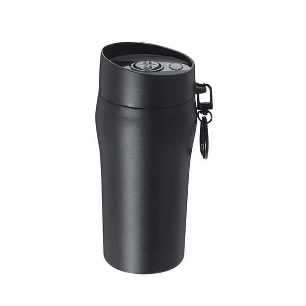 Bicchiere Termico Liran nero - personalizzabile con logo