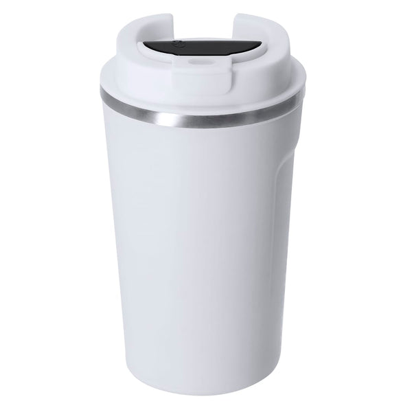 Bicchiere Termico Molin bianco - personalizzabile con logo