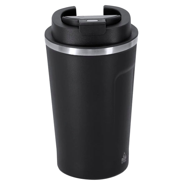 Bicchiere Termico Molin nero - personalizzabile con logo