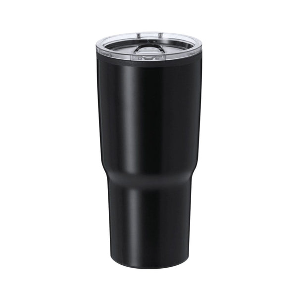 Bicchiere Termico Nabry nero - personalizzabile con logo
