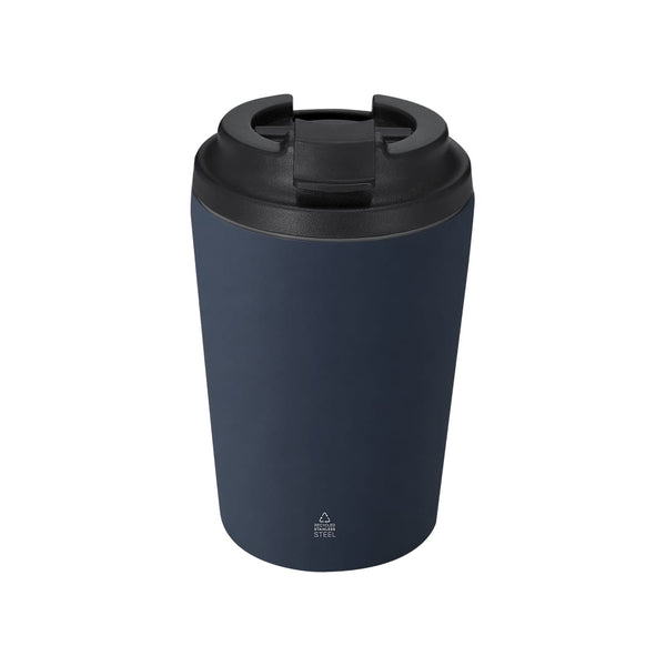 Bicchiere Termico Norel blu navy - personalizzabile con logo