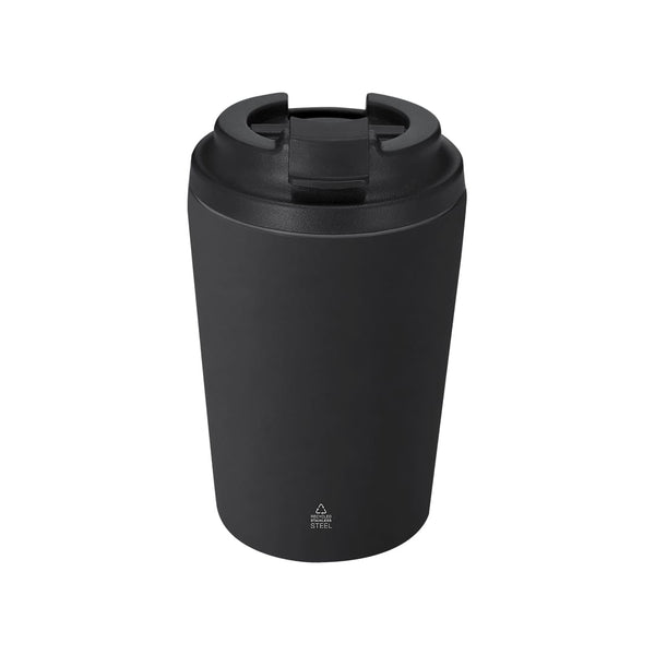 Bicchiere Termico Norel nero - personalizzabile con logo