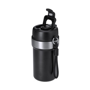 Bicchiere Termico Nurem nero - personalizzabile con logo
