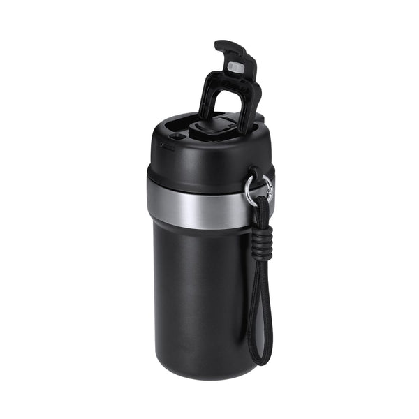 Bicchiere Termico Nurem nero - personalizzabile con logo