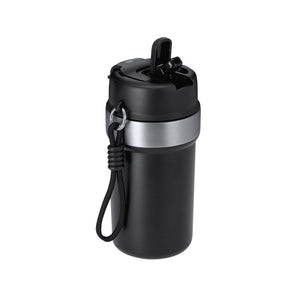 Bicchiere Termico Nurem nero - personalizzabile con logo