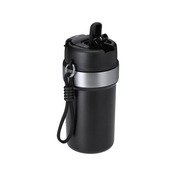 Bicchiere Termico Nurem nero - personalizzabile con logo