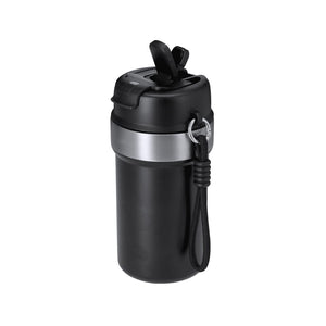 Bicchiere Termico Nurem nero - personalizzabile con logo