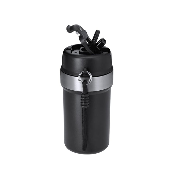 Bicchiere Termico Nurem nero - personalizzabile con logo