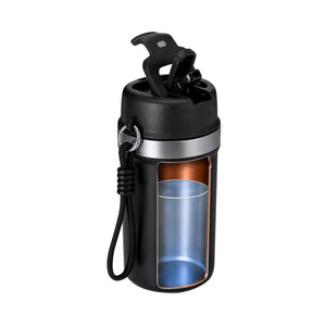 Bicchiere Termico Nurem nero - personalizzabile con logo