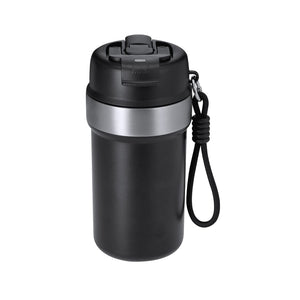 Bicchiere Termico Nurem nero - personalizzabile con logo
