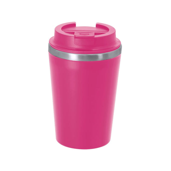 Bicchiere Termico Relanor fucsia - personalizzabile con logo